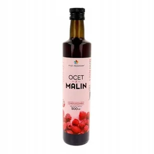 Ocet z malin 500ml Pięć Przemian - Zdrowa żywność - miniaturka - grafika 1