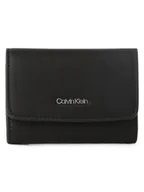 Portfele - Calvin Klein - Portfel damski, czarny - miniaturka - grafika 1
