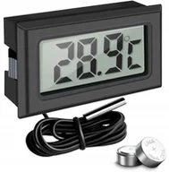 Inne akcesoria do pielęgnacji dzieci - Interlook Termometr KTM-050 czarny - miniaturka - grafika 1