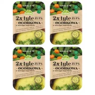 Zupy w płynie - Purena Zagęszczona zupa ogórkowa ze świeżym koperkiem zestaw 4 x 350 g - miniaturka - grafika 1