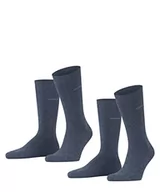 Skarpetki męskie - ESPRIT Męskie Basic Uni 2-Pack Skarpety oddychająca bio bawełna wzmocnione przyjazne dla skóry wytrzymałe do biznesu i na co dzień zestaw 2 Pak - miniaturka - grafika 1