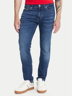 Tommy Jeans Jeansy Austin DM0DM21891 Granatowy Slim Fit - Spodnie męskie - miniaturka - grafika 1