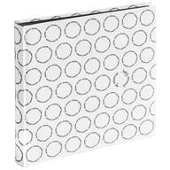 Albumy fotograficzne - Hama Ivy white Jumbo-Album 30x30 80 black Pages 3833 3833 - miniaturka - grafika 1