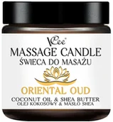 Olejki i świece do masażu - Nawilżająca świeca do masażu VCee 80 g - różne zapachy - Oriental Oud - miniaturka - grafika 1