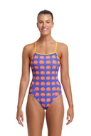 Stroje kąpielowe - FUNKITA Strój kąpielowy damski jednoczęściowy SINGLE STRAP ONE PIECE Lippie Love - miniaturka - grafika 1