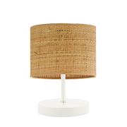Lampy stojące - Minimalistyczna lampka nocna w elektycznym stylu AWINION BOHO/biały - miniaturka - grafika 1