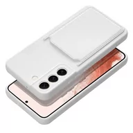 Etui i futerały do telefonów - Futerał Card Case do Samsung A54 5G biały - miniaturka - grafika 1