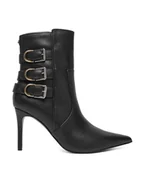 Czółenka - Guess Kozaki FLFRCY ELE10 Czarny - miniaturka - grafika 1