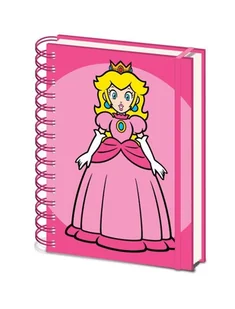 Super Mario Princess Peach - notes A5 - Zeszyty szkolne - miniaturka - grafika 1