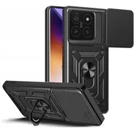 Etui i futerały do telefonów - Etui TECH-PROTECT Camshield Pro do Xiaomi 14T Czarny - miniaturka - grafika 1