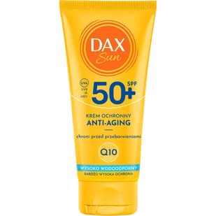 Dax Sun Krem ochronny do twarzy Anti-Aging SPF 50+ - Balsamy i kremy do opalania - miniaturka - grafika 1