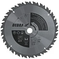 Materiały ścierne - Dedra Tarcza do cięcia HL45036 450 x 30 mm do drewna z ogranicznikiem posuwu - miniaturka - grafika 1
