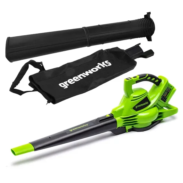 Dmuchawa akumulatorowa Greenworks 2 kg lekka i poręczna do ogrodu