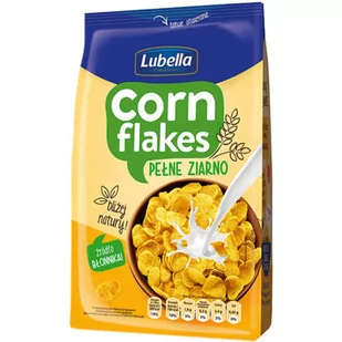 Lubella LUB.CORN FLAKES PEŁNOZIAR.500G MLEKOŁAKI - Płatki śniadaniowe i musli - miniaturka - grafika 1