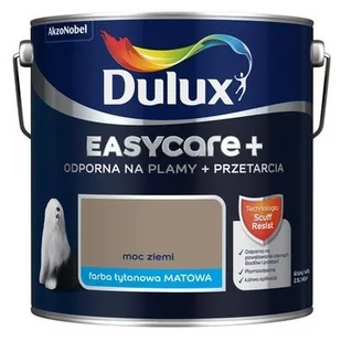 Farba Dulux EasyCare + moc ziemi 2,5l - Farby wewnętrzne Farba Dulux EasyCare + moc ziemi 2,5l - Farby wewnętrzne - miniaturka - grafika 1