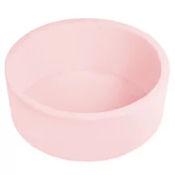 Suche baseny - Selonis, suchy basen okrągły z piłeczkami 6cm różowy: babyblue-pudrowy róż-perła 90x30cm/BEZkulek - miniaturka - grafika 1