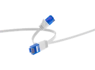 Kable miedziane - Kabel sieciowy ISY IPC-1027 10m Biały - miniaturka - grafika 1