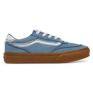 Vans BROOKLYN LS VN000D82CFL1 Niebieski - Buty dla chłopców - miniaturka - grafika 1