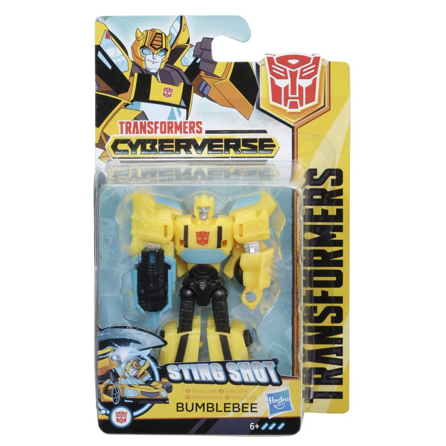 Hasbro Transformers, Cyberverse Sting Shot, figurka Bumblebee, E1883/E1893