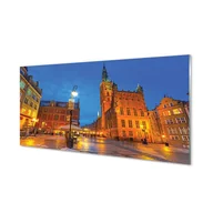 Tablice i flipcharty - Panel ścienny Gdańsk Stare miasto kościół 120x60 - miniaturka - grafika 1