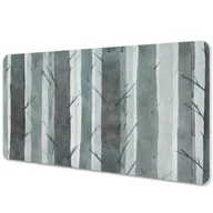 Podkładki na biurko - Duża podkładka ochronna na biurko Wzór paski 3D 120x60 cm - miniaturka - grafika 1