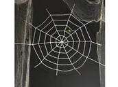 Balony i akcesoria - Duża Pajęczyna Biała 150 Cm 1 Szt Na Halloween - miniaturka - grafika 1