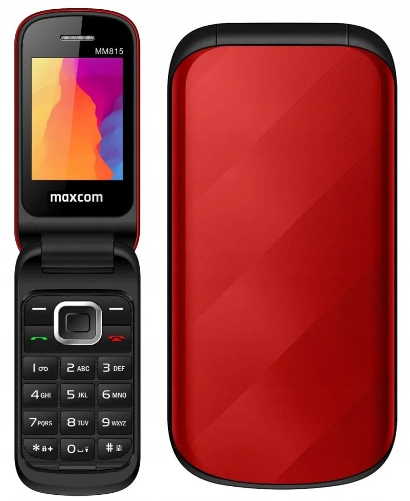 Maxcom Comfort MM815 Czerwony