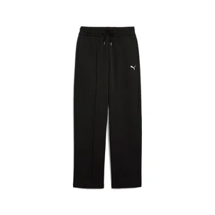 WARDROBE ESS STRAIGHT PINTUCK PANTS DK OP - Spodnie damskie - miniaturka - grafika 1