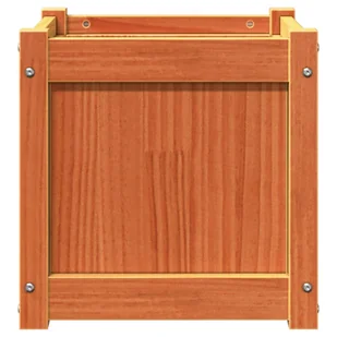 Donice ogrodowe, 2 szt., woskowy brąz, lite drewno sosnowe Lumarko! - Donice - miniaturka - grafika 8