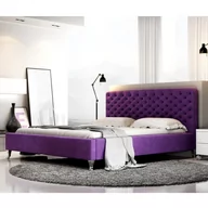 Łóżka - New Design Łóżko LAZIO tapicerowane Rozmiar 160x200 Pojemnik Z pojemnikiem Tkanina Grupa III - miniaturka - grafika 1