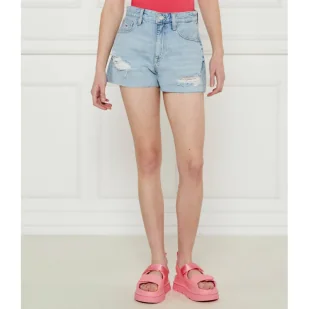 Tommy Jeans Jeansowe szorty Jeansowe szorty HOT| Regular Fit - Spodenki damskie - miniaturka - grafika 1