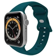 Akcesoria do smartwatchy - Pasek CELLY Silic do Apple Watch 8/9/10/SE/SE 2/SE 2022/Ultra/Ultra 2 (42/44/45/49mm) Niebieski - miniaturka - grafika 1