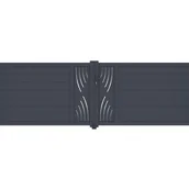 Bramy garażowe - CASANOOV BRAMA skrzydłowa 4m VELETA H.120 aluminium szare - miniaturka - grafika 1