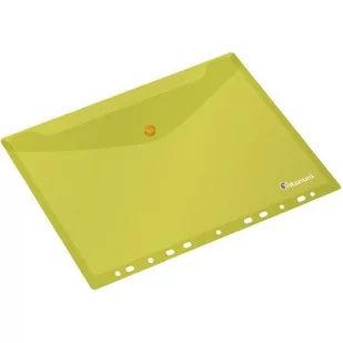 Titanum Teczka kopertowa A4 perforowana żółta - Szkolne artykuły papiernicze - miniaturka - grafika 2