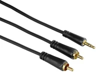 Kable - Kabel HAMA Jack 3.5mm - 2XCINCH, pozłacane końcówki, 3m - miniaturka - grafika 1