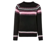 Swetry damskie - esmara® Sweter damski z grubej dzianiny (M (40/42), Czarny) - miniaturka - grafika 1