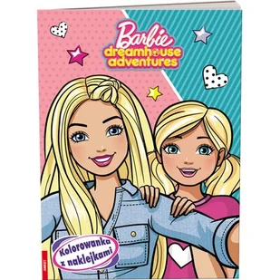 Ameet Barbie. Kolorowanka z naklejkami praca zbiorowa - Książki edukacyjne - miniaturka - grafika 1