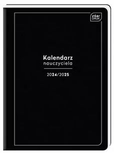 Kalendarz nauczyciela A5/352K Black - INTERDRUK - Kalendarze - miniaturka - grafika 1