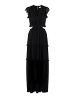 Sukienki - Naf Naf Kana R1 Sukienka koktajlowa, czarna, normalna kobieta, czarny, 36 - miniaturka - grafika 1