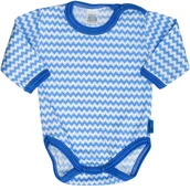 Body dla niemowląt - BODY NIEMOWLĘCE DŁUGI RĘKAW RĘKAWEK ROZM. 56 Pampicio - miniaturka - grafika 1