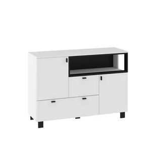 Komoda 2D2S VEG-02 Vegas MebloCross Craft Złoty / Czarny Mat - Komody - miniaturka - grafika 1