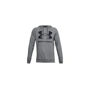 Bluza z kapturem Under Armour Rival Fleece Big Logo, Mężczyźni - Bluzy sportowe damskie - miniaturka - grafika 1