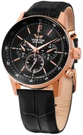 Zegarki męskie - Zegarek Vostok Europe VK63-560B689 Limousine GAZ-14 Chronograph Quartz 43mm - miniaturka - grafika 1