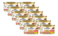 Mokra karma dla kotów - Purina Gourmet Gold łosoś/ kurczak w sosie 12x85g - miniaturka - grafika 1