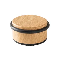 Akcesoria do drzwi - Odbojnik do drzwi niski drewno śr. 8.9 cm Inspire - miniaturka - grafika 1