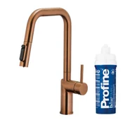 Baterie kuchenne - KFA Armatura Duero Pure Style 6623-313-34 Miedziany Stal szlachetna - miniaturka - grafika 1