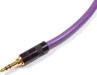 Kable komputerowe i do monitorów - Kabel Melodika Jack 3.5mm - Jack 3.5mm 1m fioletowy - miniaturka - grafika 1
