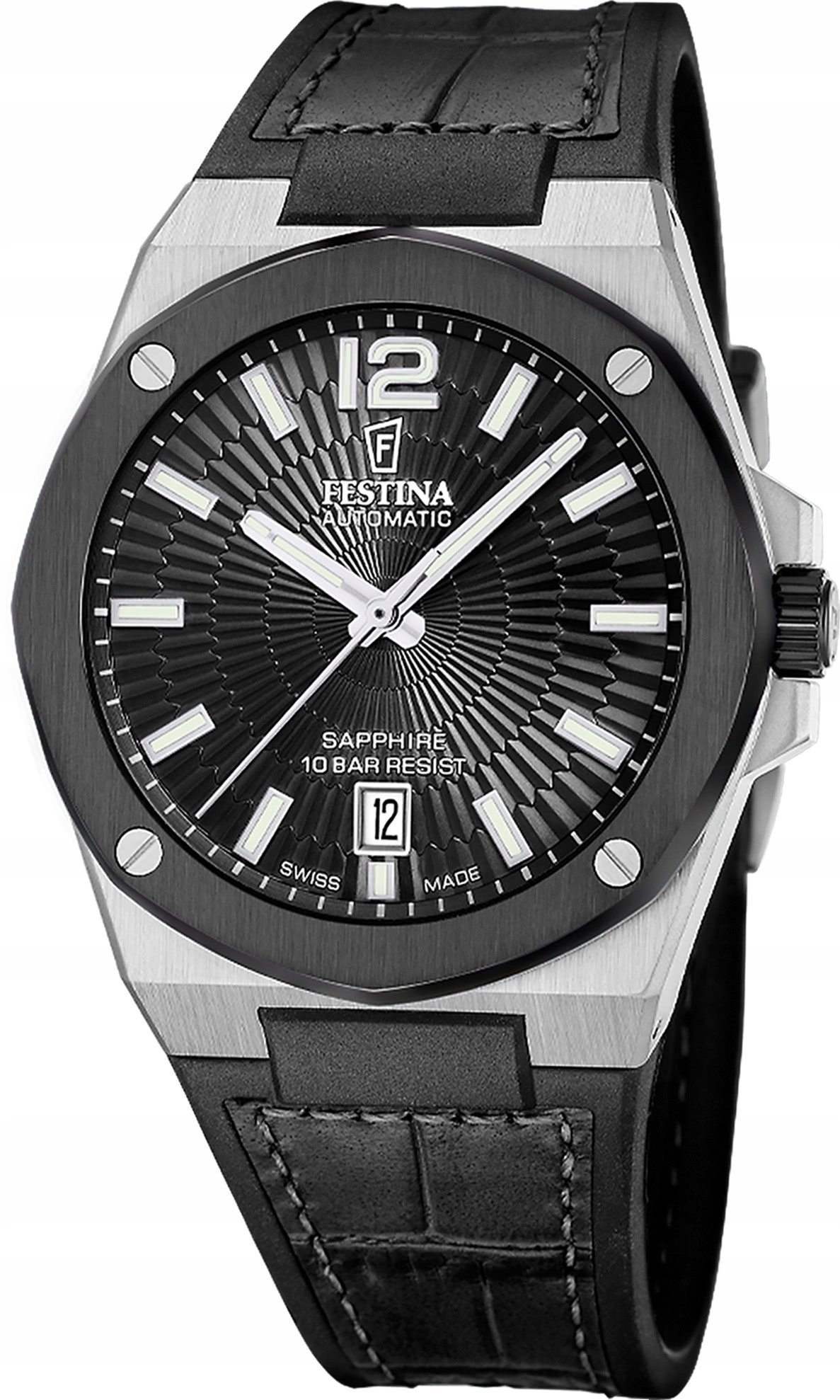 Zegarek Festina Zegarek męski Festina F22005-4 czarny