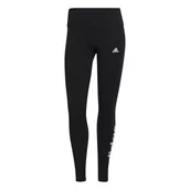 Legginsy - Legginsy damskie adidas ESSENTIALS HIGH-WAISTED LOGO czarne GL0633-L - miniaturka - grafika 1