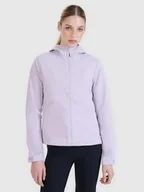 Kurtki damskie - Damski softshell 4F 4FWSS25TSOFF320 - fioletowy - miniaturka - grafika 1